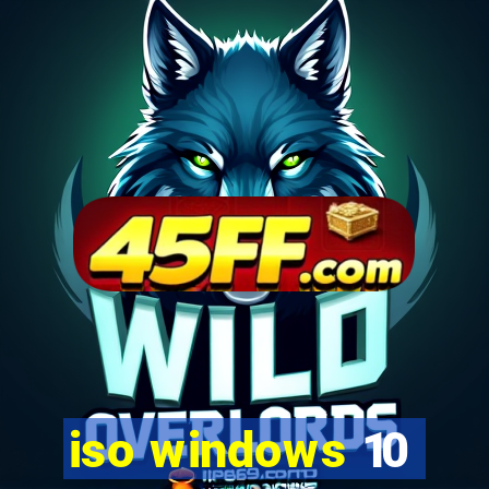 iso windows 10